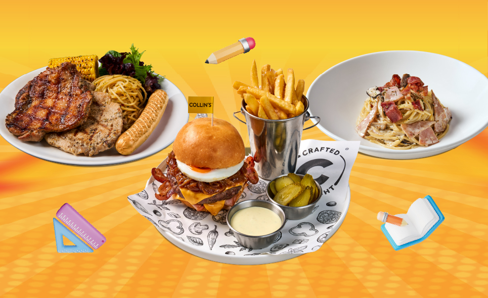 [COLLIN’S®] $8.80 All-Day Student Deal!